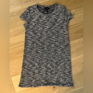 GAP Heathered Short Sleeve Shift Dress